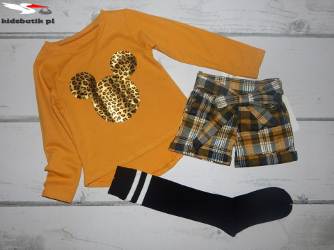 Bluza z cętkowaną MYSZKĄ MINNIE Bluza z cętkowaną MYSZKĄ MINNIE