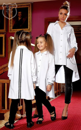 Elegant shirt - tunic with tape Daughter