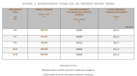 Bluzka LOL na ekranie z przedłużanym tyłem - ecrue Bluzka LOL na ekranie z przedłużanym tyłem - ecrue