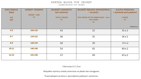 Kurtka/bluza khaki TOP SECRET Kurtka/bluza khaki TOP SECRET
