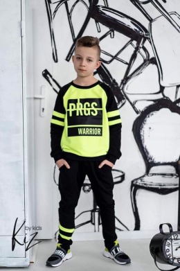 Zestaw/dres OLO neon lemon