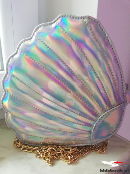 Holography handbag Pearl SEASHELL