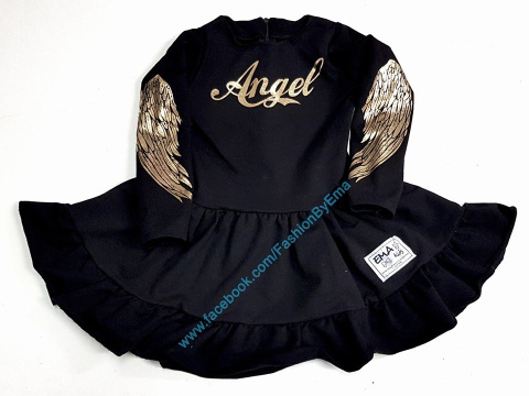 Sukienka ANGEL - czarna