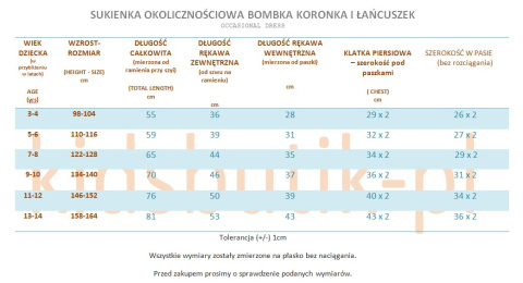 Sukienka okolicznościowa CLAUDIA bombka - ecru Sukienka okolicznościowa CLAUDIA bombka - ecru
