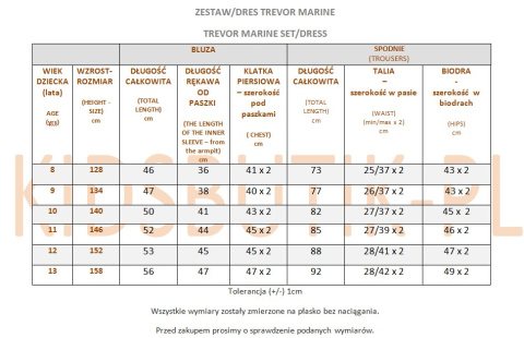 Zestaw Trevor MARINE Moro beż Zestaw Trevor MARINE Moro beż