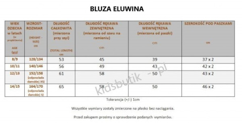 Bluza ELUWINA - puder róż Bluza ELUWINA - puder róż