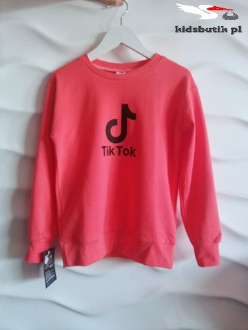 Bluza TIK TOK - koralowa