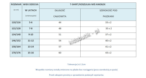 T-shirt/koszulka MIŚ ANGEL - biały T-shirt/koszulka MIŚ ANGEL - biały