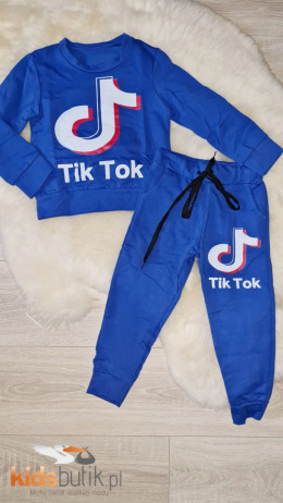 TIK TOK tracksuit set with trousers - sapphire