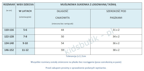 Muślinowa czarna sukienka z logowaną taśmą Muślinowa czarna sukienka z logowaną taśmą