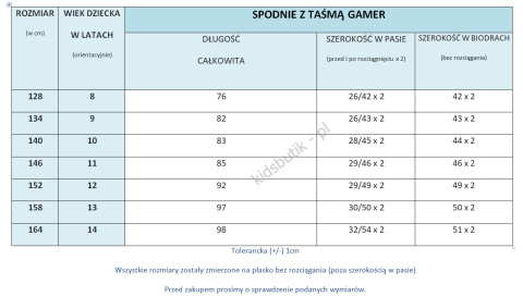 Grafitowe spodnie z taśmą GAMER Grafitowe spodnie z taśmą GAMER