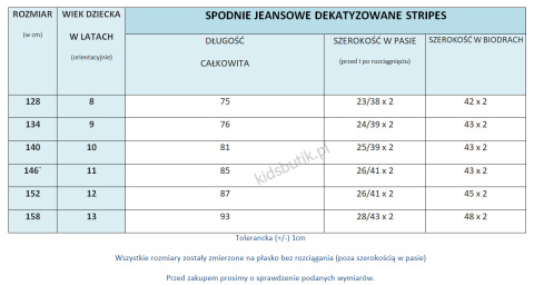 Spodnie jeansowe dekatyzowane STRIPES - czarne Spodnie jeansowe dekatyzowane STRIPES - czarne