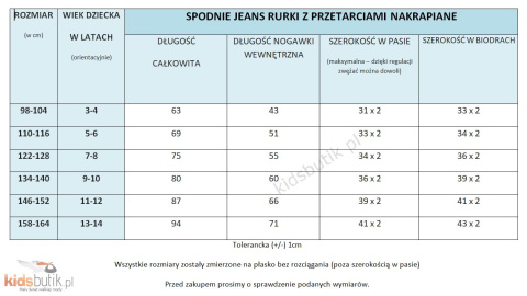 Spodnie jeans rurki z przetarciami nakrapiane - czarny Spodnie jeans rurki z przetarciami nakrapiane - czarny