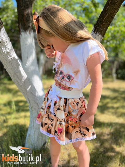 Bluzka LITTLE FRIENDS z krótkim rękawem Bluzka LITTLE FRIENDS z krótkim rękawem