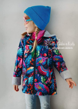 Waterproof softshell coat FEATHERS