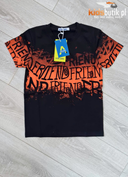 Friend ombre T-shirt - orange