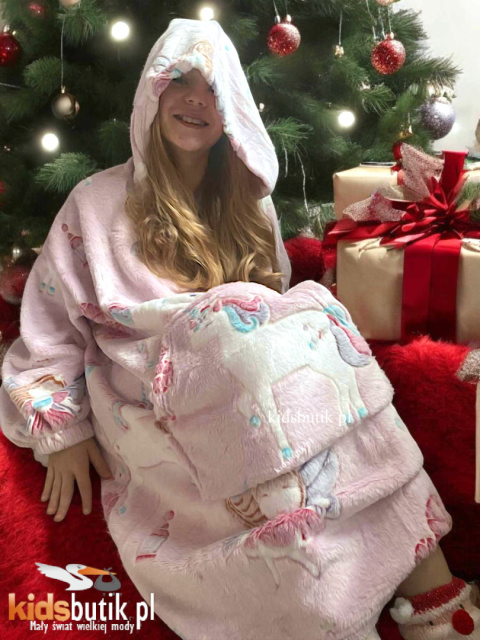 KOCO bluza świecąca w ciemności wzór Unicorn NA PREZENT od 122 do 170cm KOCO bluza świecąca w ciemności wzór Unicorn NA PREZENT od 122 do 170cm