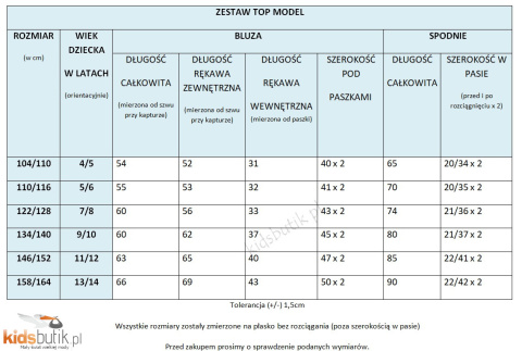 Ocieplany komplet #topmodel Ocieplany komplet #topmodel